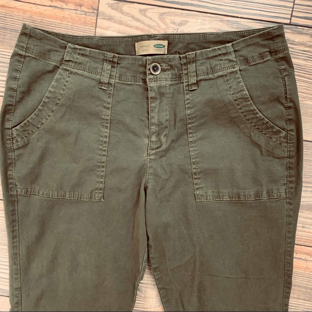 Old Navy olive green pants